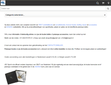 Tablet Screenshot of jdcsport.nl